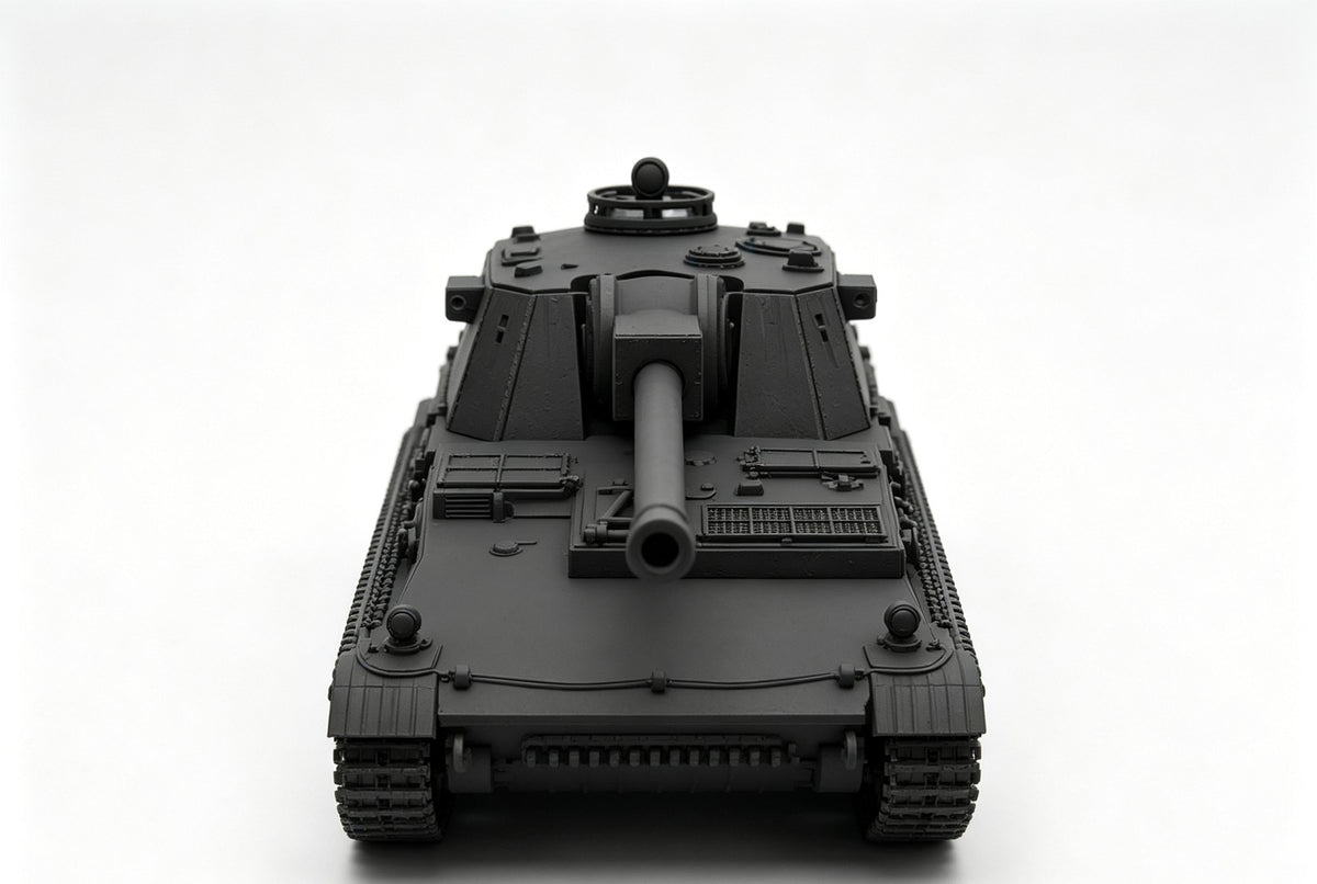 SSMODEL 1/72 1/144 VK 2.03 Akazie 2S3 Akatsya German Resin Model Kit TSS0424 — detail view 3