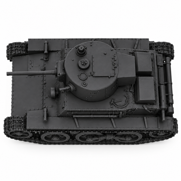 SSMODEL 1/72 1/144 Multi Scale KT-26 Soviet experimental light tank Kit TSS0056