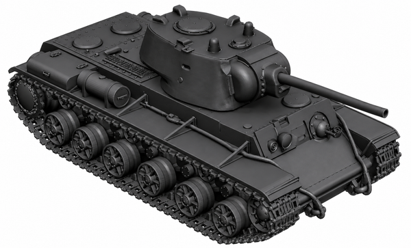 SSMODEL 1/72 1/144 Multi Scale KV-1 (ChKZ) Soviet heavy tank MODEL kit TSS0132