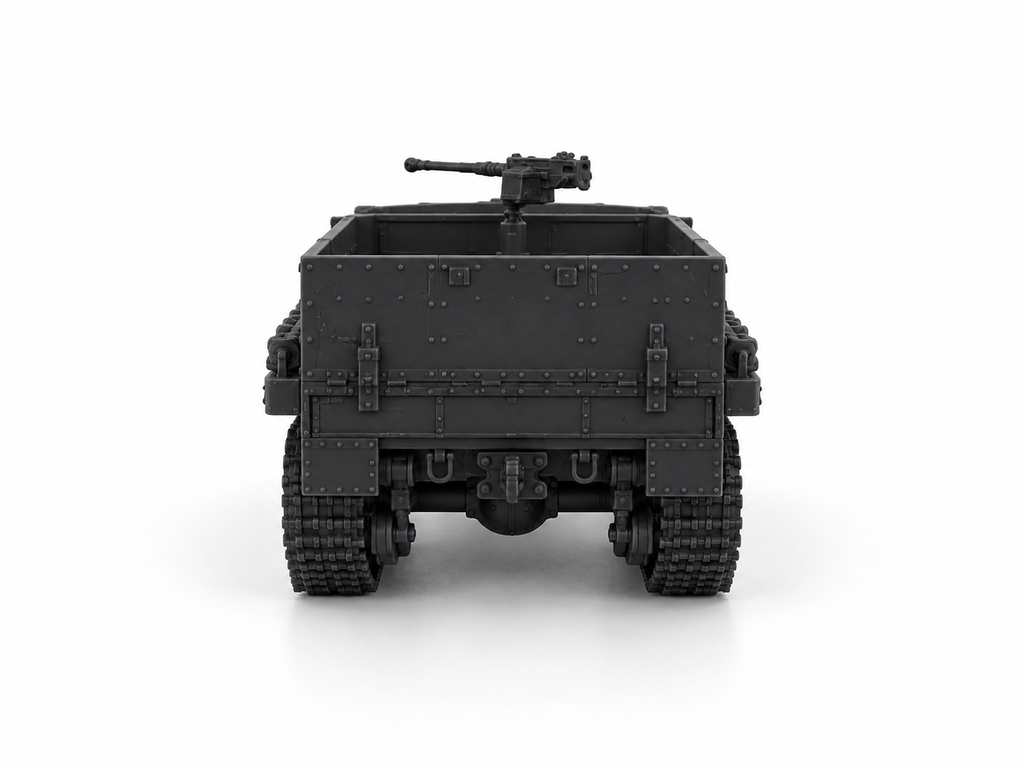 SSMODEL 1/72 1/144 Multi-Scale M5 US WWII Half-Track APC Resin Model Kit TSS1580