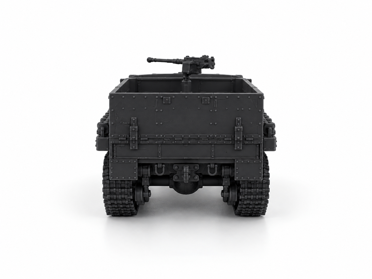 SSMODEL 1/72 1/144 Multi-Scale M5 US WWII Half-Track APC Resin Model Kit TSS1580 — detail view 4