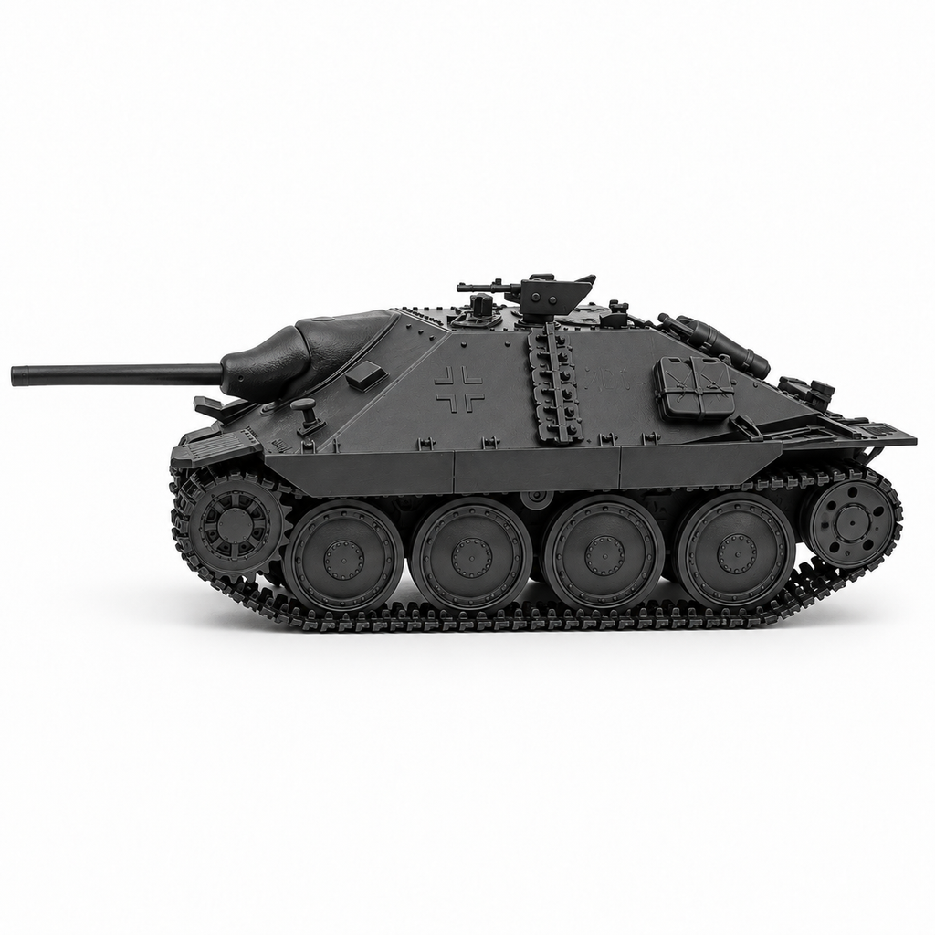 SSMODEL 1/72 1/144 WW2 German Hetzer Jagdpanzer 38t 75mm Resin Model Kit TSS1262