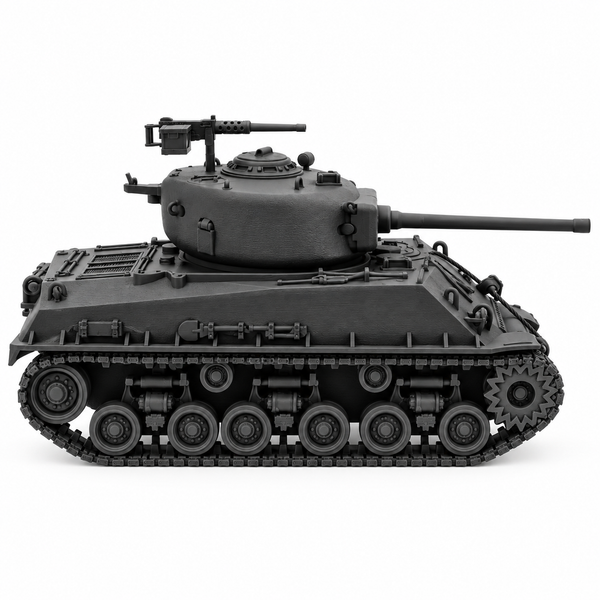 SSMODEL 1/72 1/144 WWII US Sherman M4A3E8 Easy Eight Resin Model Kit TSS0885