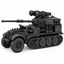 SSMODEL 1/72 1/144 Half-track Sd.Kfz.6/3 7.62cm Pak 36 Resin MODEL KIT TSS0942