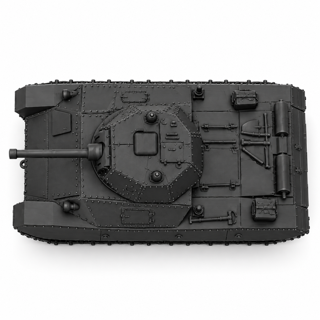 SSMODEL 1/72 1/144 Multi Scale Italian light tank Resin Model Kit TSS0268