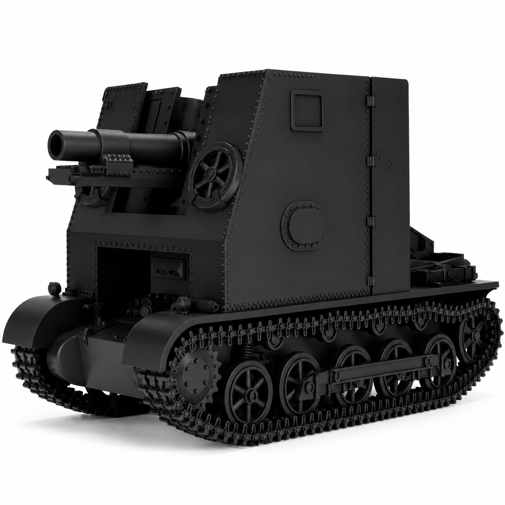 SSMODEL 1/72 1/144 Multi Scale Sturmpanzer I Bison Ausf.B Tank MODEL kit TSS1358