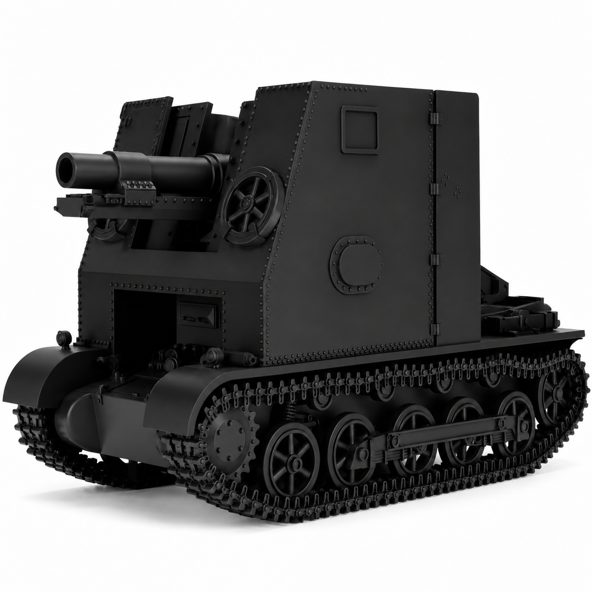 SSMODEL 1/72 1/144 Multi Scale Sturmpanzer I Bison Ausf.B Tank MODEL kit TSS1358 — detail view 3