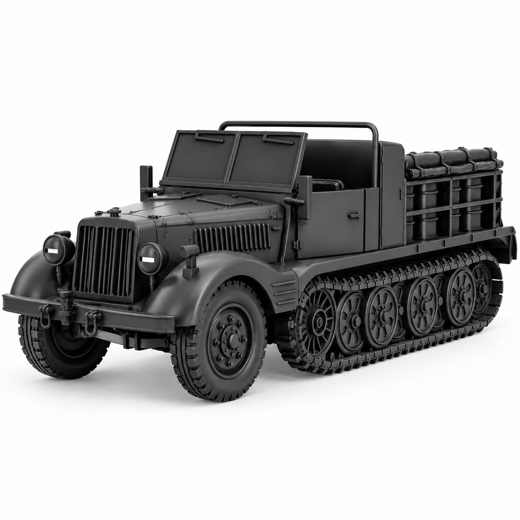 SSMODEL 1/72 1/144 Multi Scale Sd.Kfz.11/3 Resin Model Kit TSS0927