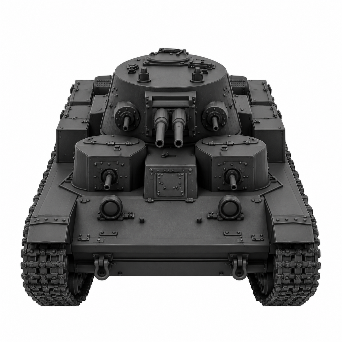 SSMODEL 1/72 1/144 T-28 conical turret Soviet medium tank MODEL kit TSS0018 — detail view 18