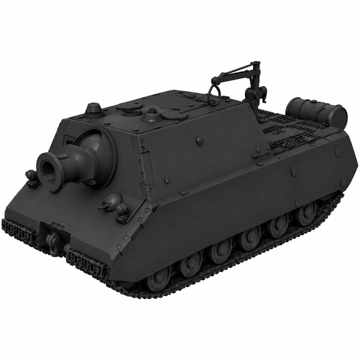 SSMODEL 1/72 1/144 Multi Scale Sturmmaus Tank Resin MODEL kit TSS0349 — detail view 17