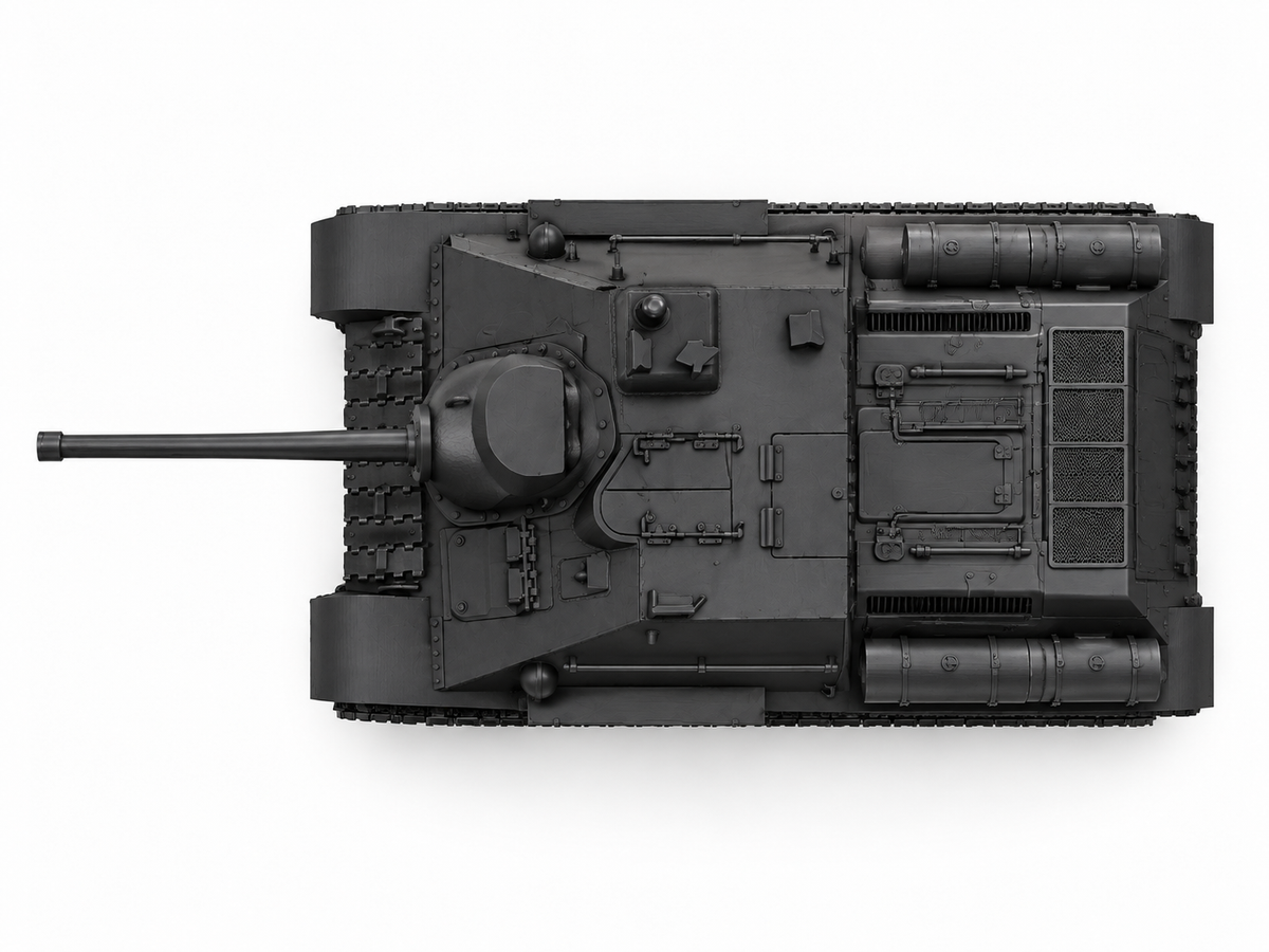 SSMODEL 1/72 1/144 Multi Scale SU-85 self-propelled gun USSR WW2 MODEL TSS1362 — detail view 3