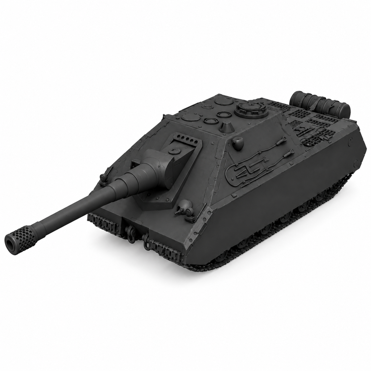 SSMODEL 1/72 1/144 Multi Scale Jagdmauser German superheavy AT-gun MODEL TSS0323 — scale model kit