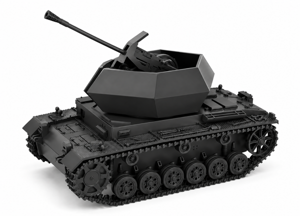 SSMODEL 1/72 1/144 Flakpanzer III 3.7cm Flak 43 Resin MODEL KIT TSS1484