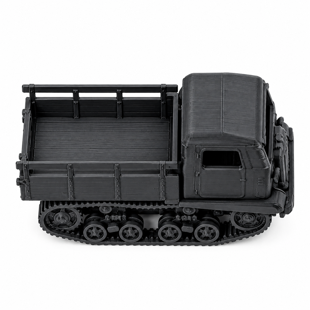 SSMODEL1/72 1/144 WW2 STZ-5 Tractor 122mm Howitzer M1910/30 Resin Model TSS1098