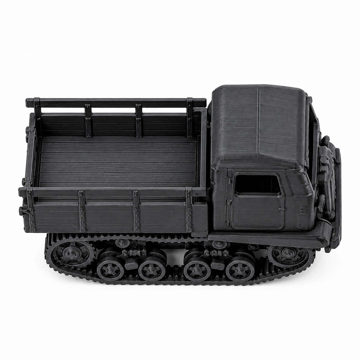 SSMODEL1/72 1/144 WW2 STZ-5 Tractor 122mm Howitzer M1910/30 Resin Model TSS1098 — detail view 5