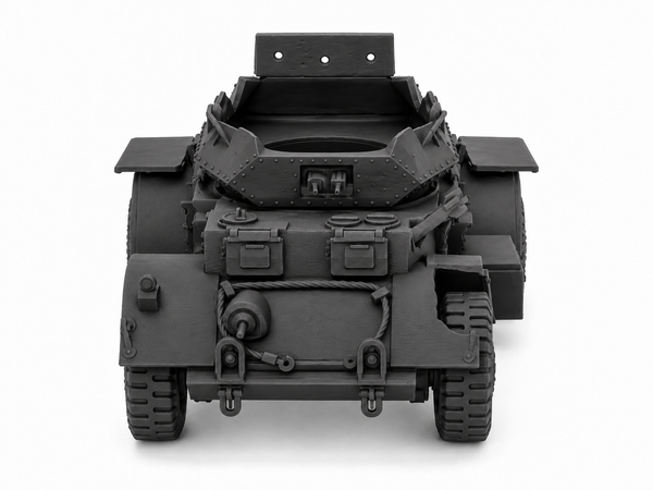 SSMODEL 1/72 1/144 Multi Scale Destroyed Armored Staghound Mk.III MODEL TSS1180