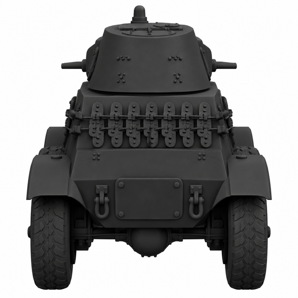 SSMODEL 1/72 1/144 Multi Scale BA-11 Tank Resin MODEL kit TSS0035