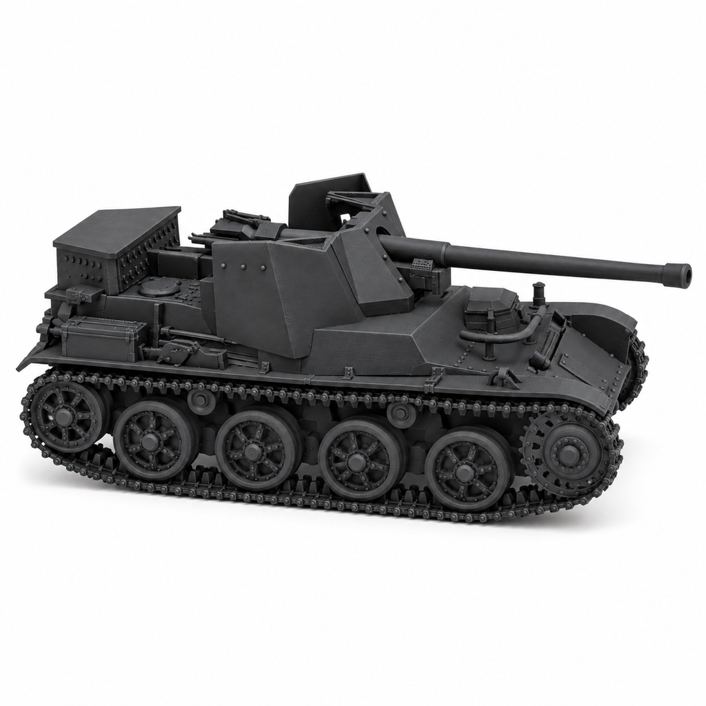 SSMODEL 1/72 1/144 Multi Scale Toldi Panzelvadasz tank Resin Model Kit TSS0196