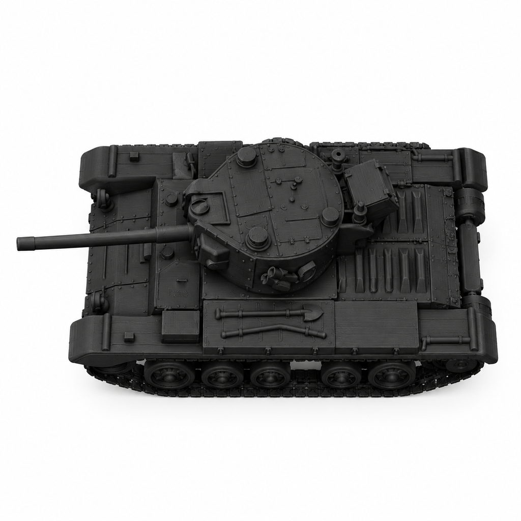 SSMODEL1/72 1/144 Multi-Scale Valentine Mk X XI UK Light Tank MODEL KIT TSS0213