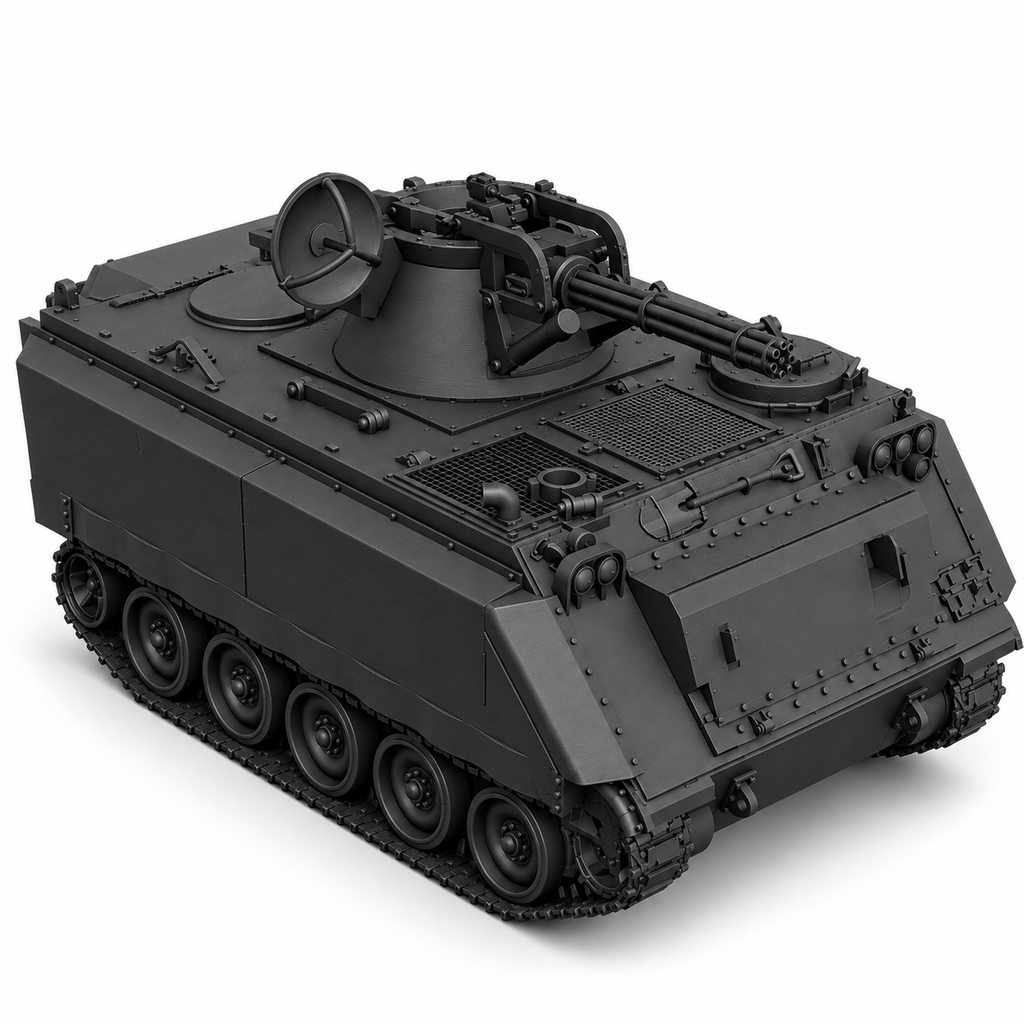 SSMODEL1/72 1/144 Multi Scale M163 Hovet Vehicle Tank Resin MODEL KIT TSS0243