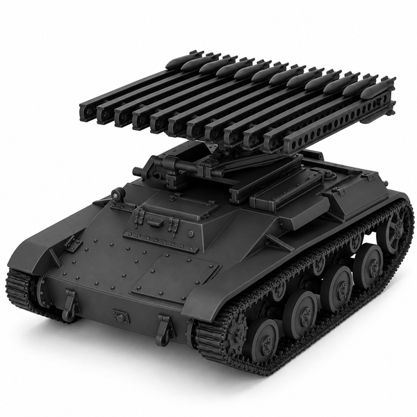 SSMODEL 1/72 1/144 BM-8-24 T60 Katyusha rocket launcher Resin MODEL KIT TSS1500