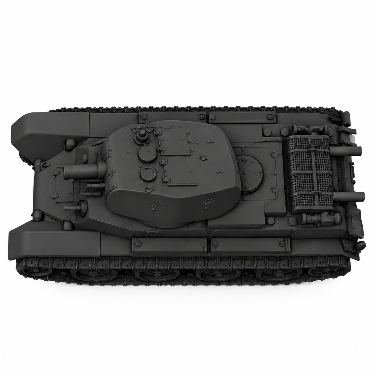 SSMODEL 1/72 1/144 Multi Scale BT7 prototype Soviet light tank Model Kit TSS0153 — scale model kit