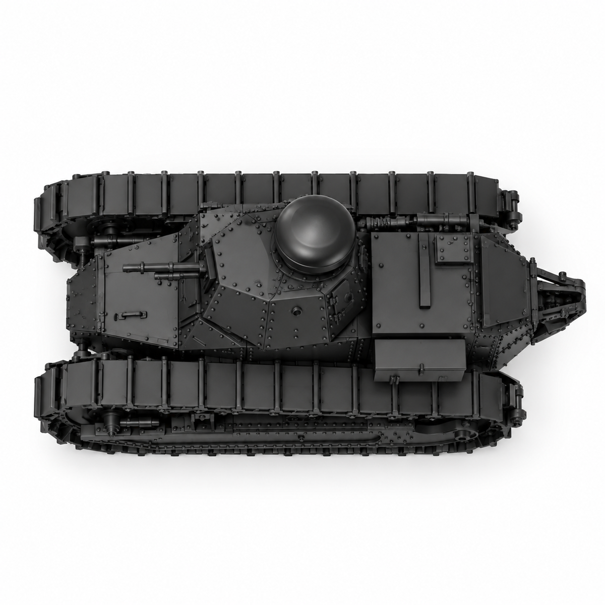 SSMODEL 1/72 1/144 Light Tank Renault FT-17 France Tank Resin Model Kit TSS0921 — detail view 4