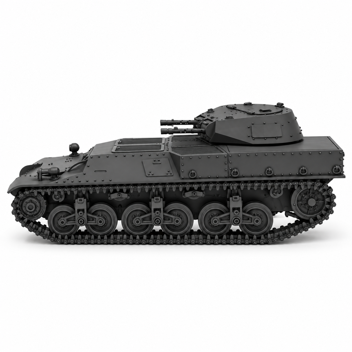 SSMODEL 1/72 1/144 PanzerI Turm auf Lorraine Schlepper f Resin Model Kit TSS0911 — detail view 3