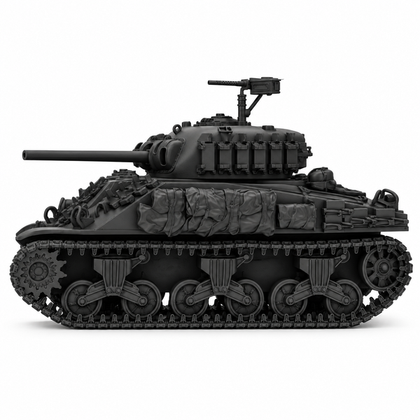 SSMODEL 1/72 1/144 Sherman M4 mid-production with cast nose Resin MODEL TSS0953