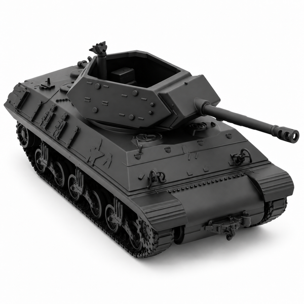 SSMODEL1/72 1/144 Multi-Scale M10 US Tank Destroyer WWII Resin Model Kit TSS1298