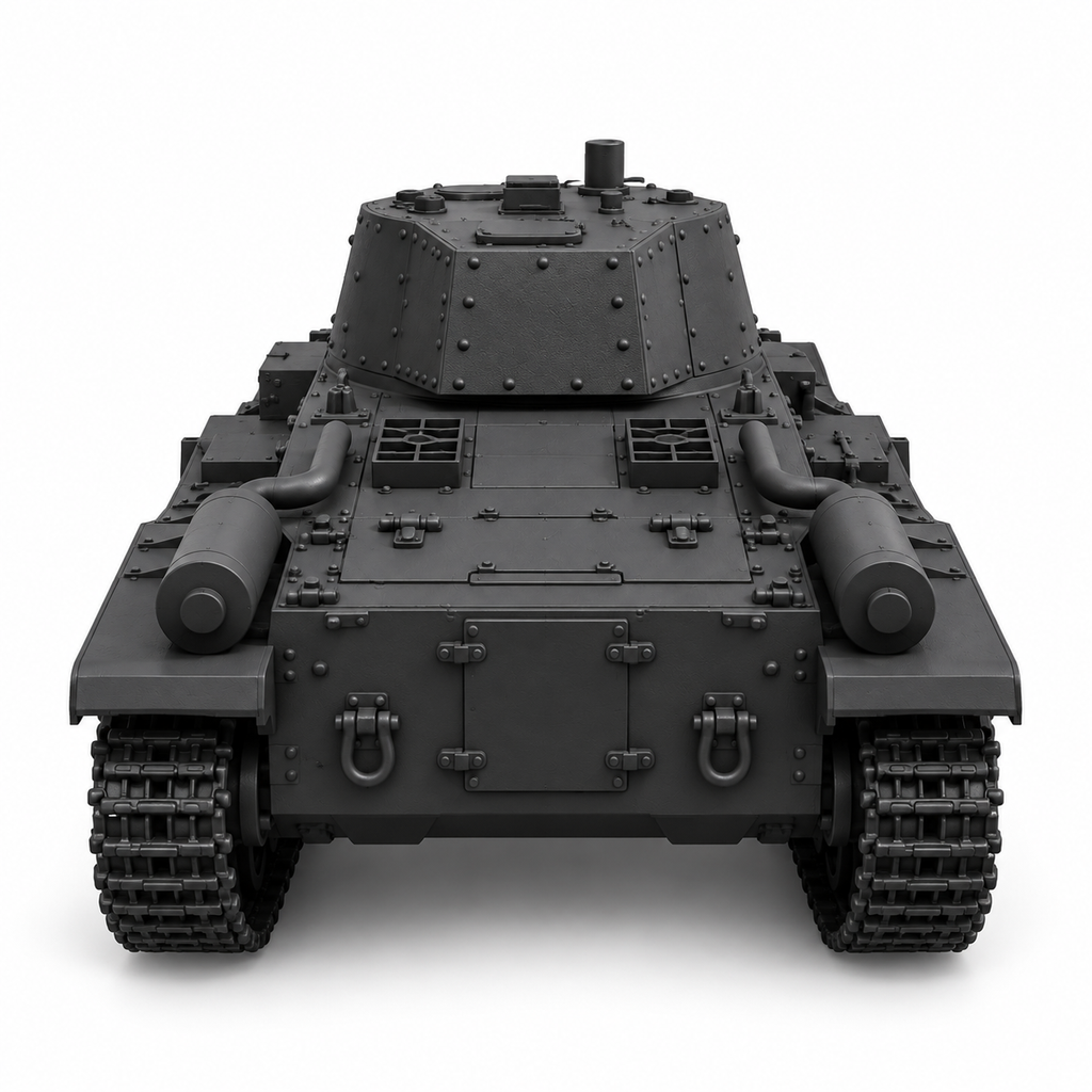 SSMODEL 1/72 1/144 Multi Scale 10TP Tank Resin MODEL kit TSS0315