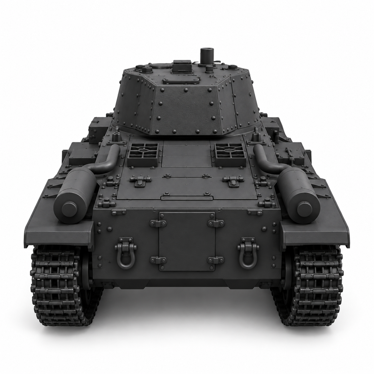 SSMODEL 1/72 1/144 Multi Scale 10TP Tank Resin MODEL kit TSS0315 — detail view 4