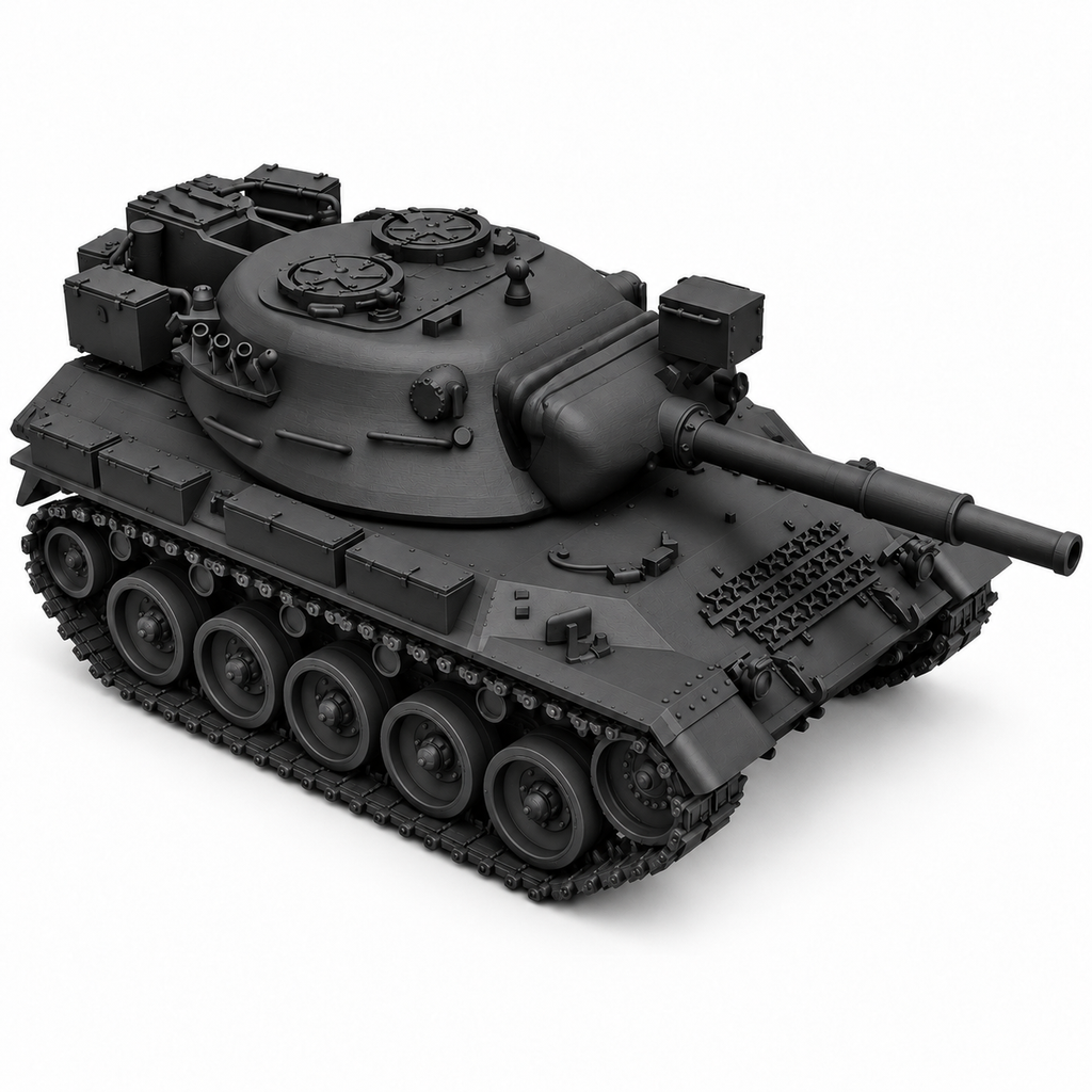 SSMODEL1/72 1/144 Multi Scale Leopard 1 BE Belgian coldwar MBT Model Kit TSS0540