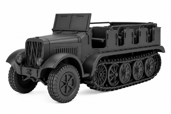 SSMODEL 1/72 1/144 Half-track Sd.Kfz.6 Zugkraftwagen 5t Resin MODEL KIT TSS0941