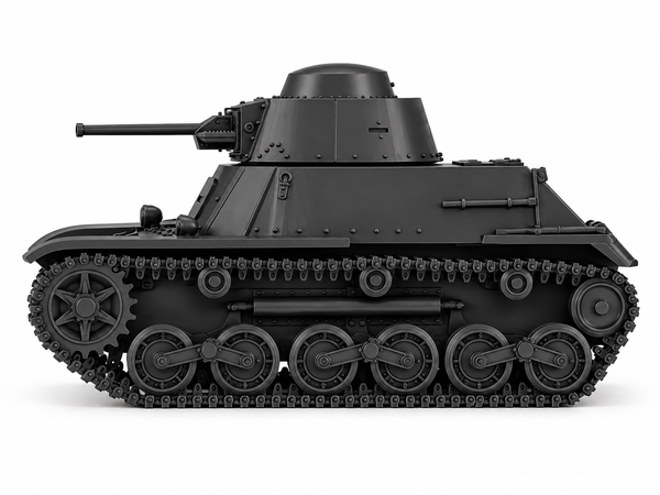 SSMODEL 1/72 1/144 Multi Scale Type 98 Ke-Ni Light Tank Resin MODEL kit TSS1400