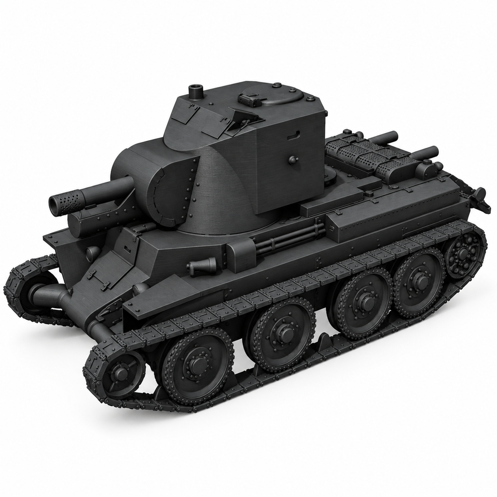 SSMODEL 1/72 1/144 Multi Scale BT-42 Finnish artillery tank Model Kit TSS0271