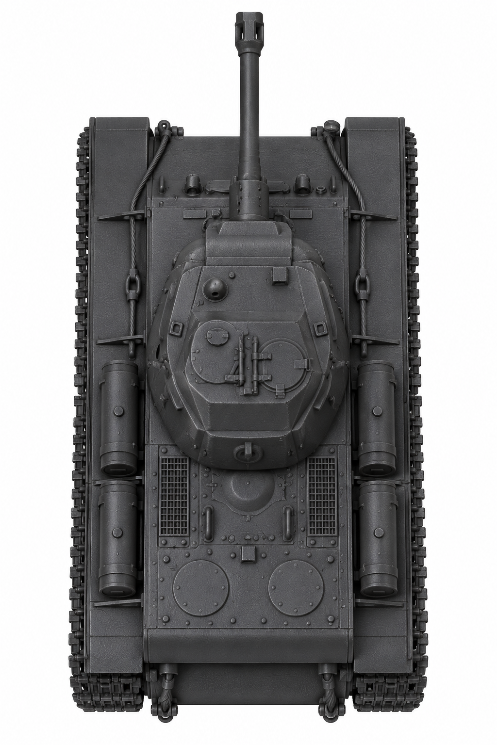 SSMODEL 1/72 1/144 Multi Scale KV-1s 122mm S-41 Howitzer Tank MODEL kit TSS0117