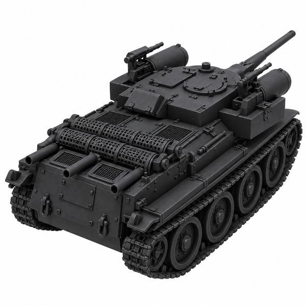 SSMODEL 1/72 1/144 Multi Scale RBT-7 Soviet fictional tank resin model TSS0524