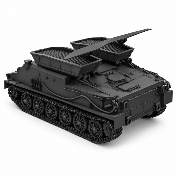 SSMODEL 1/72 1/144 Multi Scale  SWP-50 MRF East German Tank Resin MODEL TSS0380