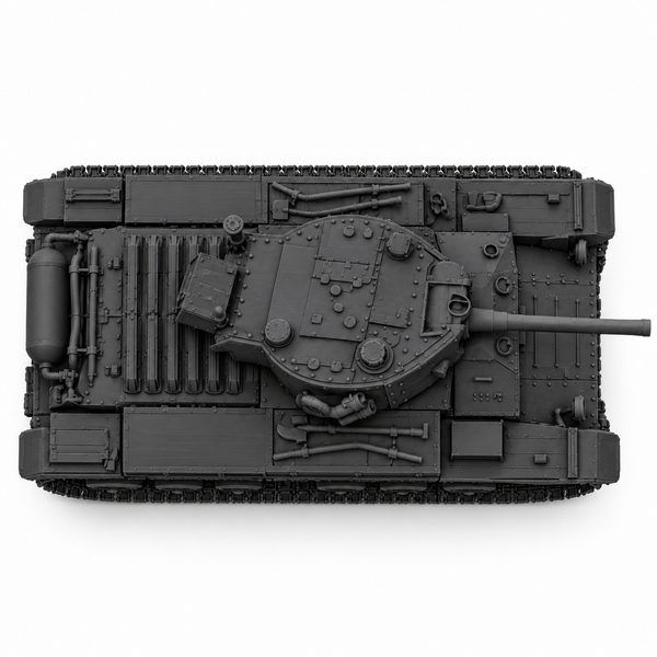 SSMODEL1/72 1/144 Multi-Scale Valentine Mk IX UK Light Tank Resin MODEL TSS0214