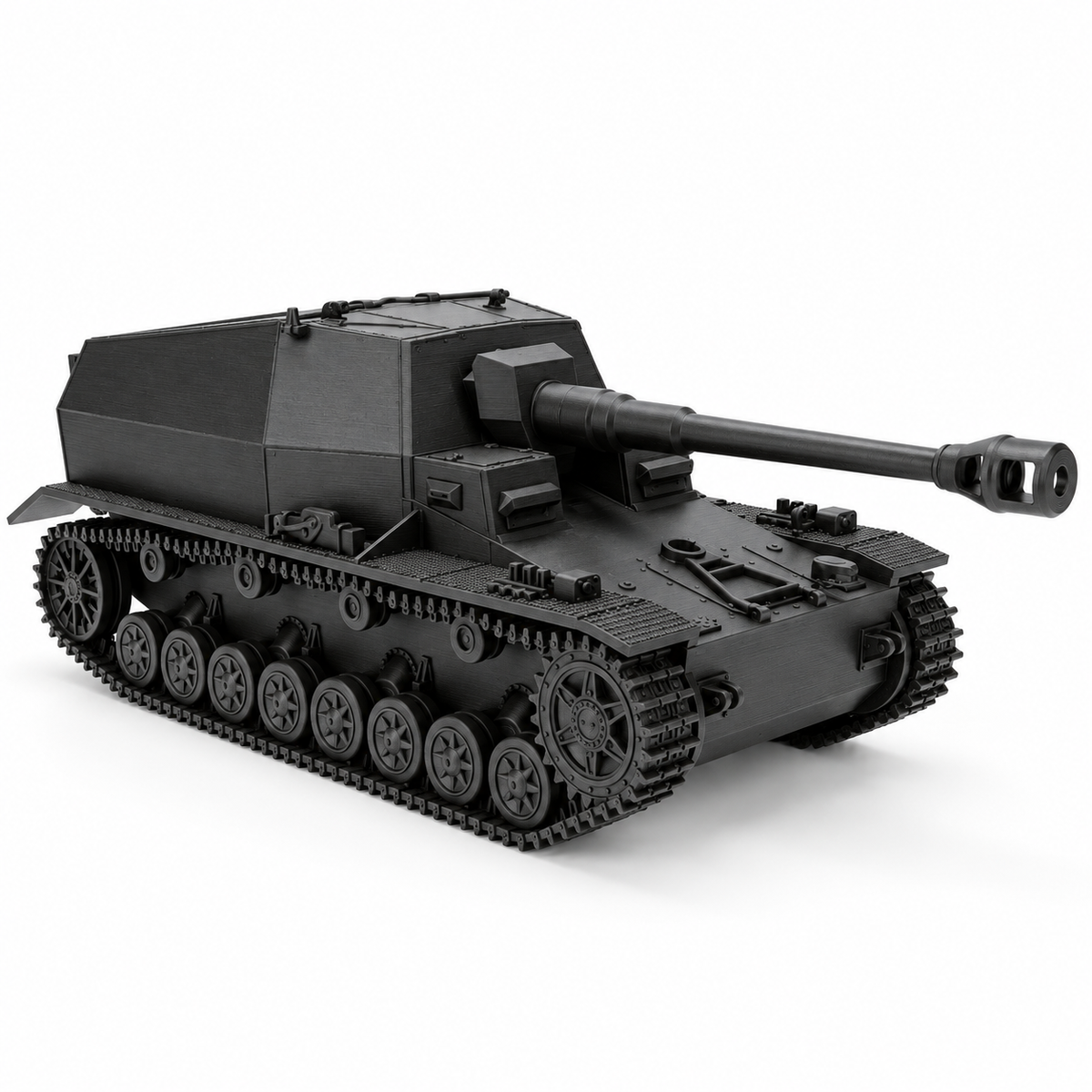 SSMODEL 1/32 1/35 1/48 1/64 Dicker Max 10.5cm SPG Pz.IV Resin Model Kit TSS1236 — detail view 4