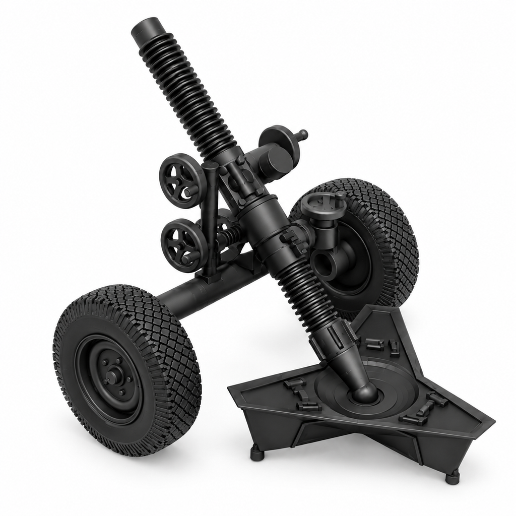 SSMODEL 1/72 1/144 Multi Scale MO-120 RT 120mm mortar Resin Model Kit TSS0430
