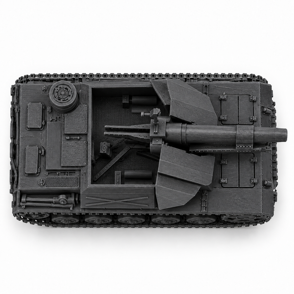 SSMODEL 1/72 1/144 15cm sIG 33 Panzerkampfwagen III Tank Resin MODEL KIT TSS0739