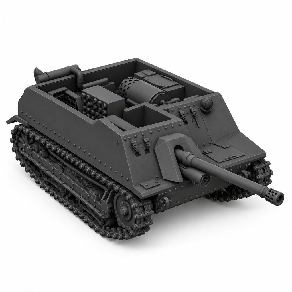 SSMODEL 1/72 1/144 Multi Scale TKS-D Tank Resin MODEL kit TSS0305