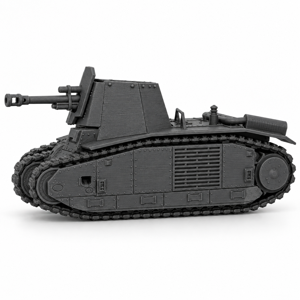SSMODEL 1/72 1/144 10.5cm leFH18/3 Geschutzwagen B2 Tank Resin MODEL KIT TSS0738