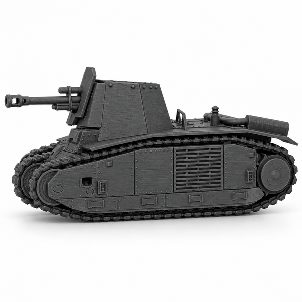 SSMODEL 1/72 1/144 10.5cm leFH18/3 Geschutzwagen B2 Tank Resin MODEL KIT TSS0738