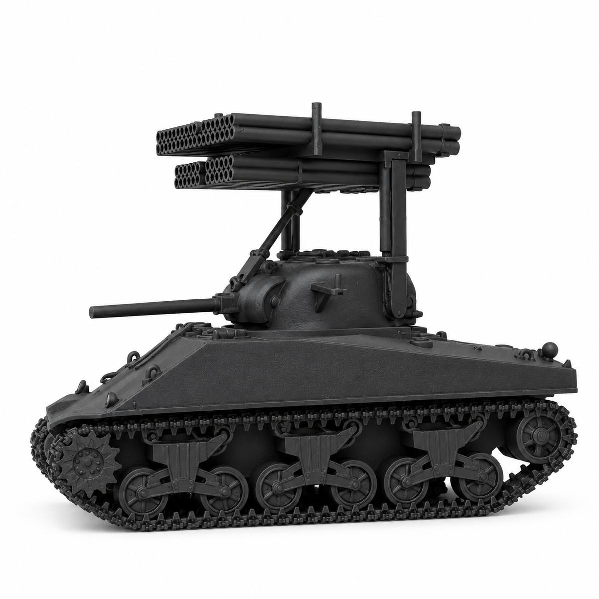 SSMODEL 1/72 1/144 T34 Sherman Rocket Launcher Resin MODEL KIT TSS1534 — detail view 3