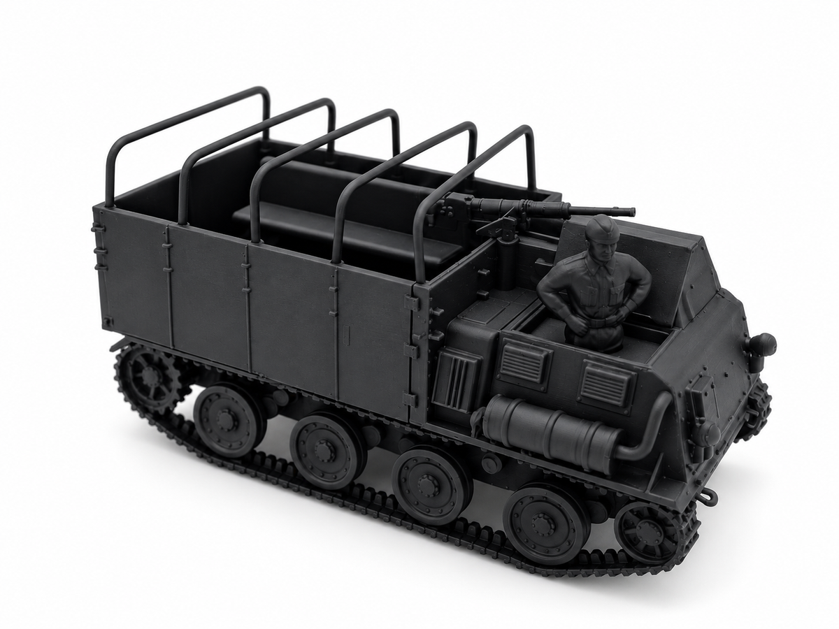 SSMODEL 1/72 1/144 Type 1 Ho-Ki Japan WWII APC 2 Crewmen Resin Model Kit TSS1584 — scale model kit