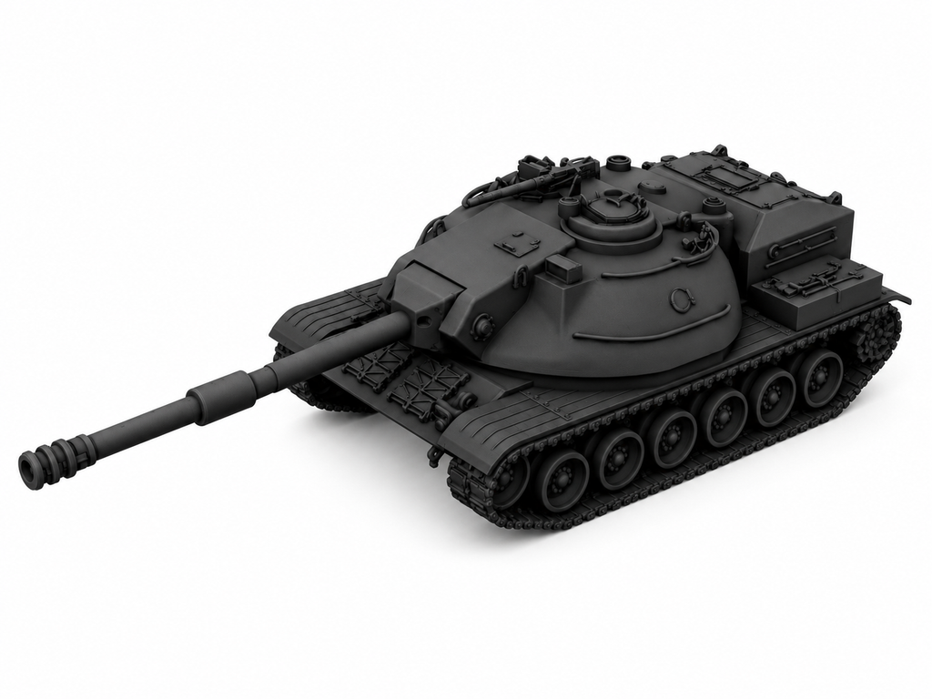 SSMODEL1/72 1/144 Multi-Scale XM66F American experimental TANK MODEL KIT TSS0233