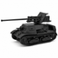 SSMODEL 1/72 1/144Multi Scale ZIS-30 Light SPG USSR Tank Resin MODEL KIT TSS1407